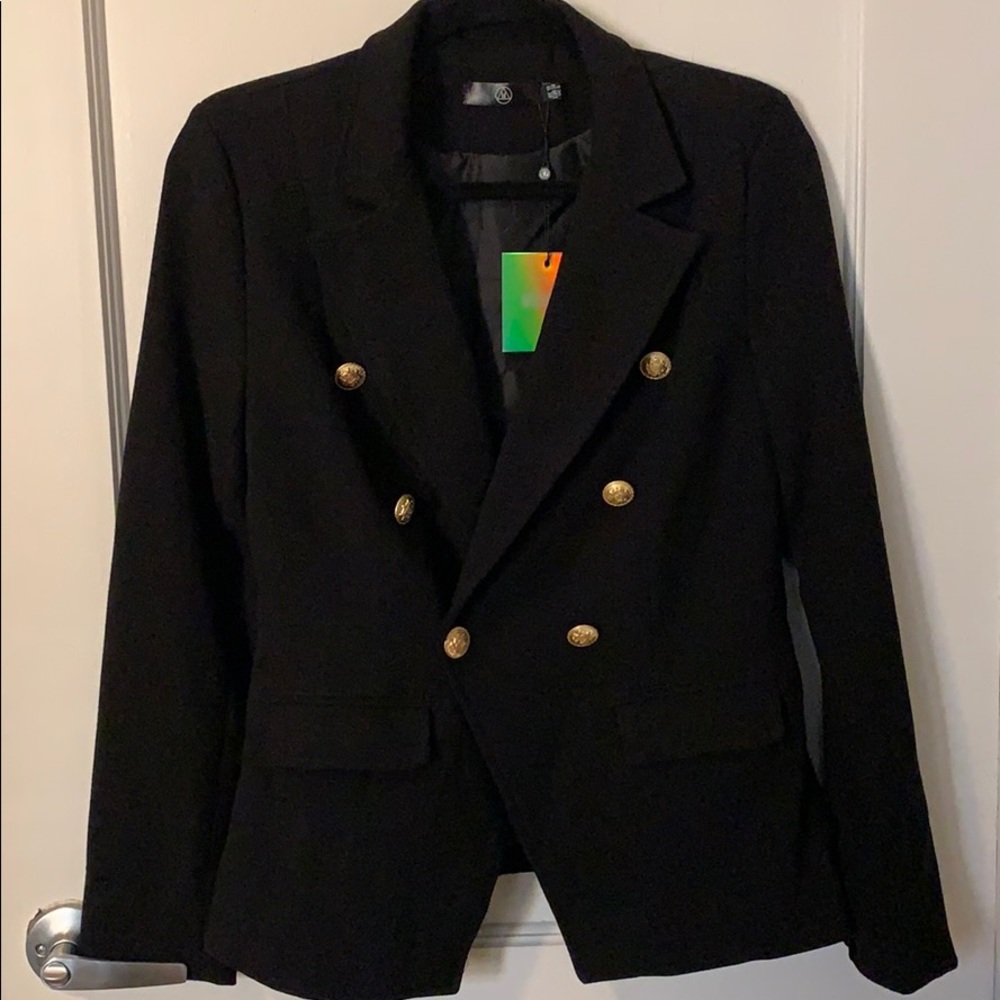 Misguided Double Breasted Blazer